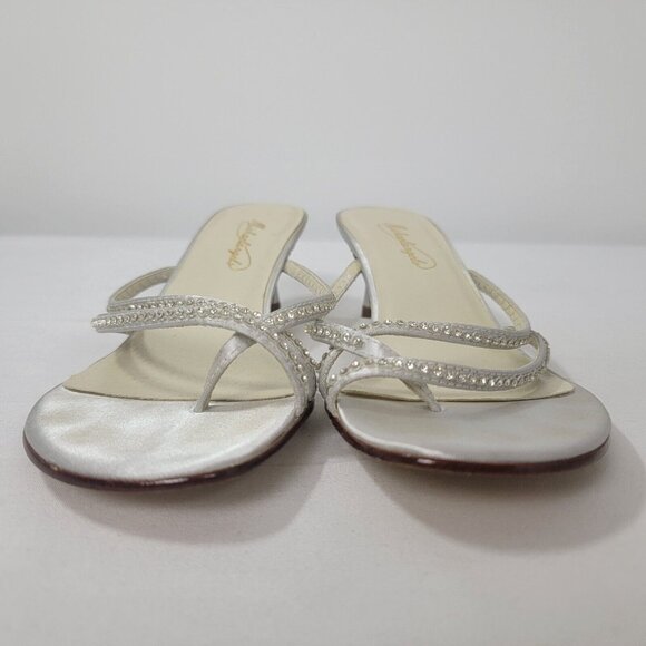 Michaelangelo Michael Angelo Heels shoes Heel MARLY Women's Size 8.5 sequins - Picture 3 of 10